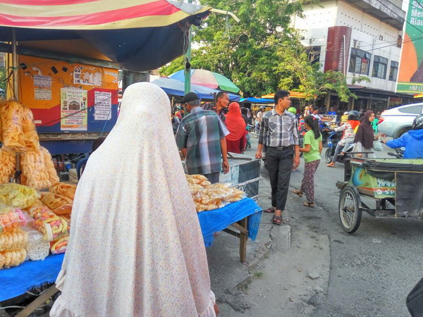 Animo Warga Bangkinang Ngabuburit Cukup Tinggi
